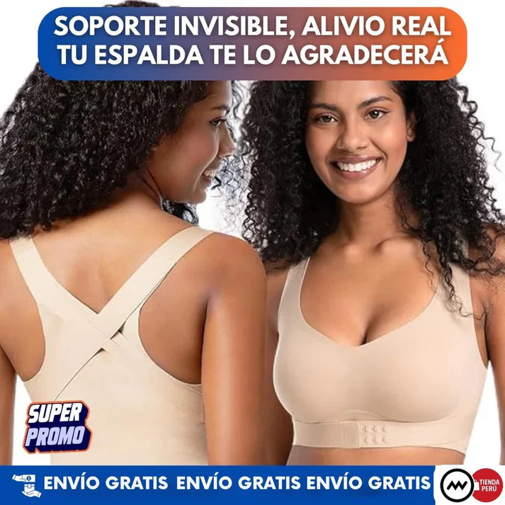 Push-Up™ Sujetador Postural + ¡1 PAR PEZONERAS INVISIBLES COMO OBSEQUIO! 💕