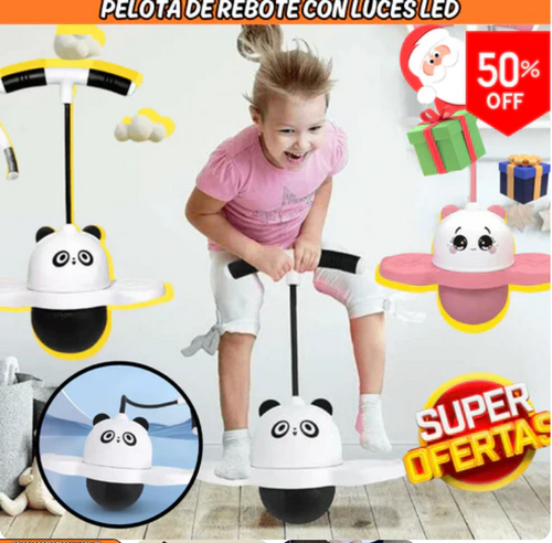 PELOTA SALTARINA CON LUCES LED + ENVIO GRATIS
