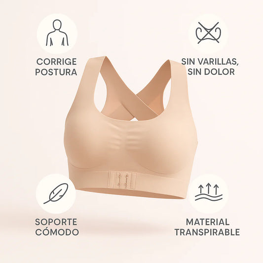 Push-Up™ Sujetador Postural + ¡1 PAR PEZONERAS INVISIBLES COMO OBSEQUIO! 🎁