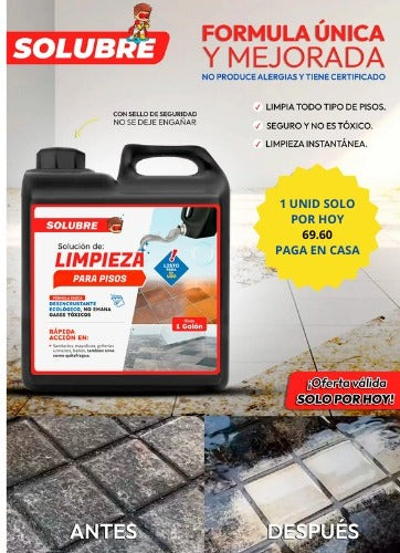 SOLUBRE SOLUCIÓN DE LIMPIEZA